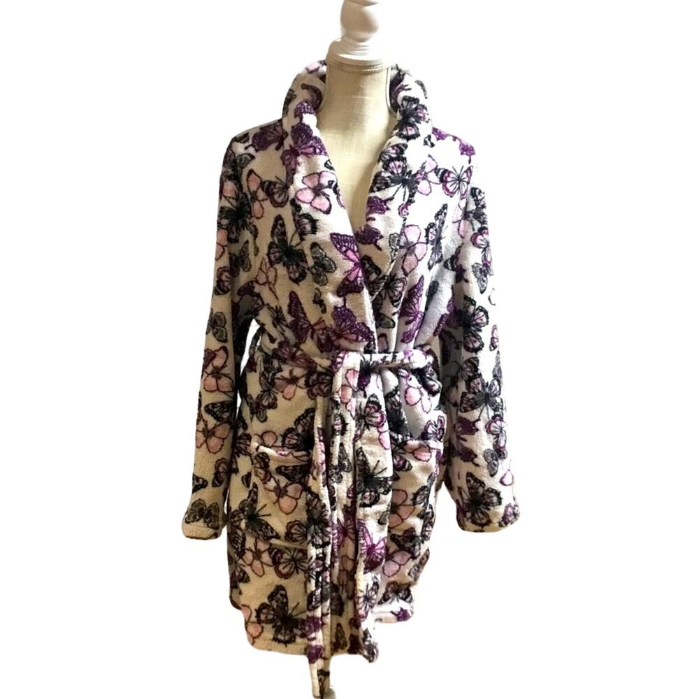 Mix&Co Butterfly Print Robe